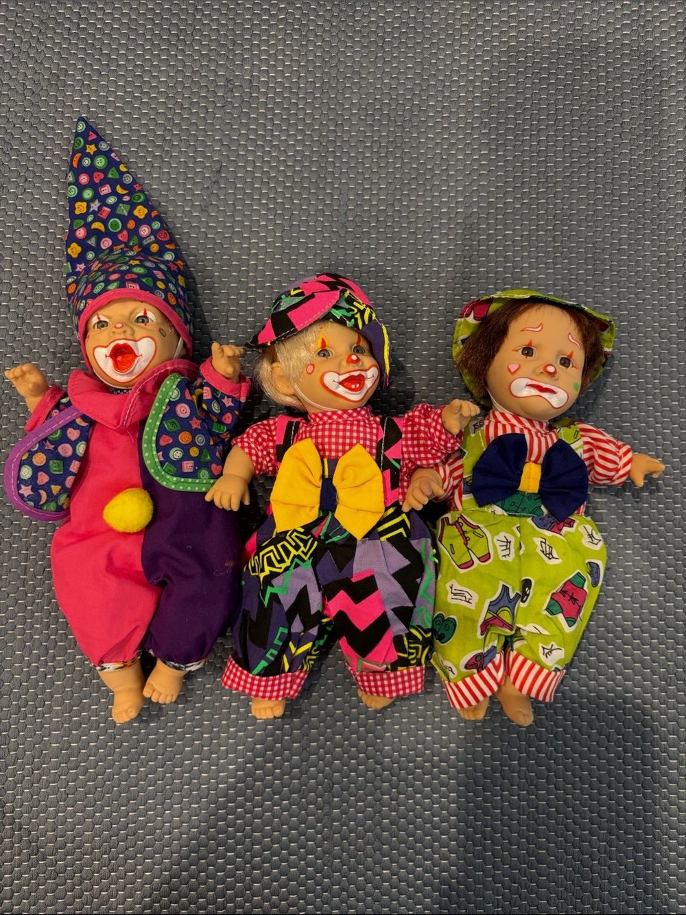Vintage Gi-Go Clown Dolls 90s